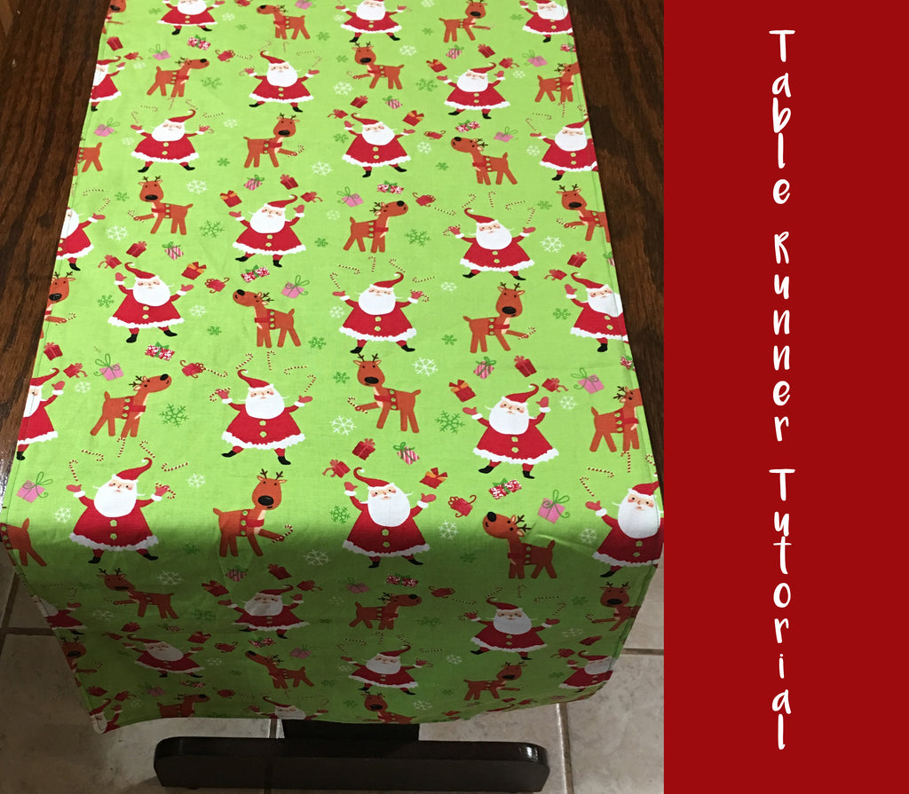How to Make a Table Runner in 10 Minutes