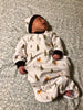 Ella and Ollie Baby Gown and Beanie