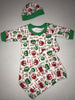 Ella and Ollie Baby Gown and Beanie
