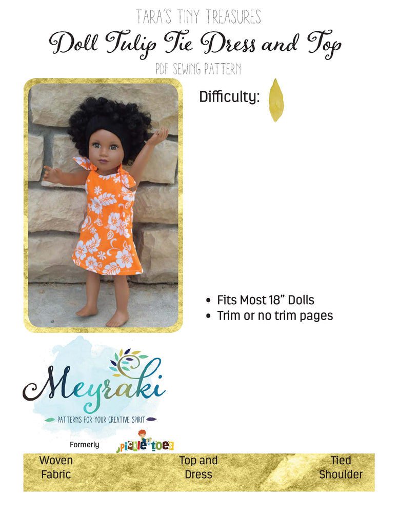 Tulip Tie Doll
