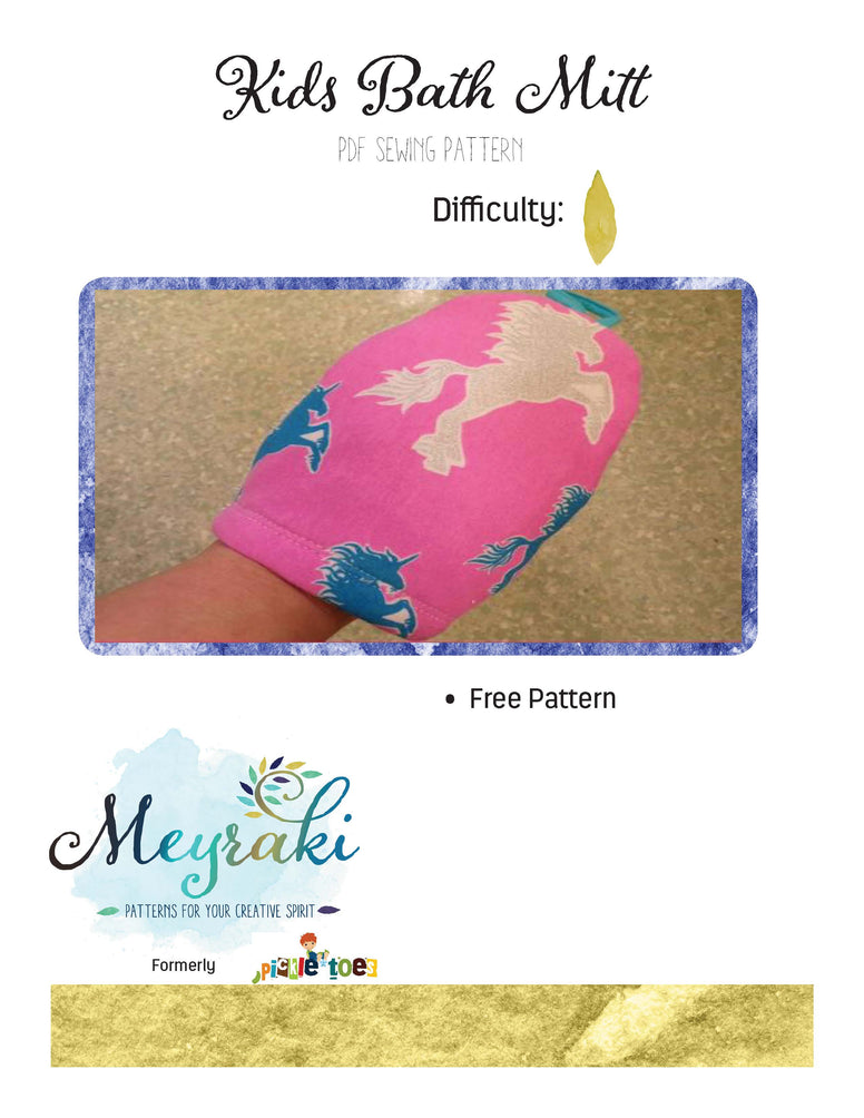 Kids Bath Mitt