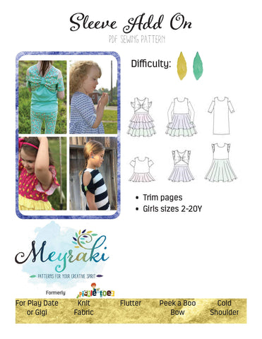 Sleeve add on for Gigi and Play Date