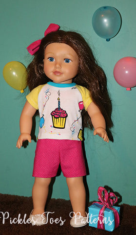 Doll Home Run Raglan