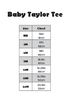Taylor Tee Baby PROJECTOR FILE INCLUDED